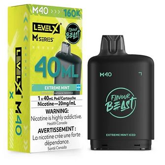 Flavour Beast Level X M40 160K - Extreme Mint Iced