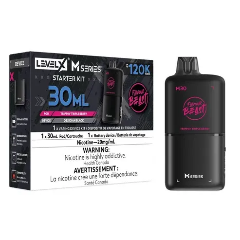Level X M Series Starter Kit 120K - Tripin Triple Berry