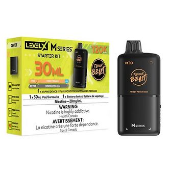 Level X M Series Starter Kit 120K - Frizzy Peach Iced