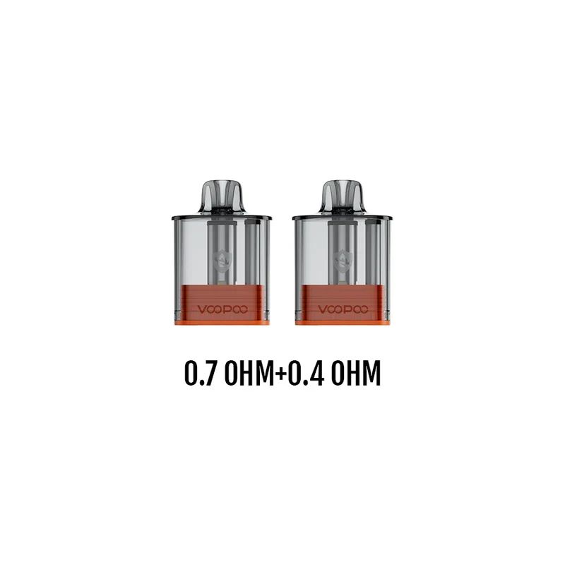 VOOPOO VRIZZ V2 0.4/0.7 Ohm Replacement Pods 15mL