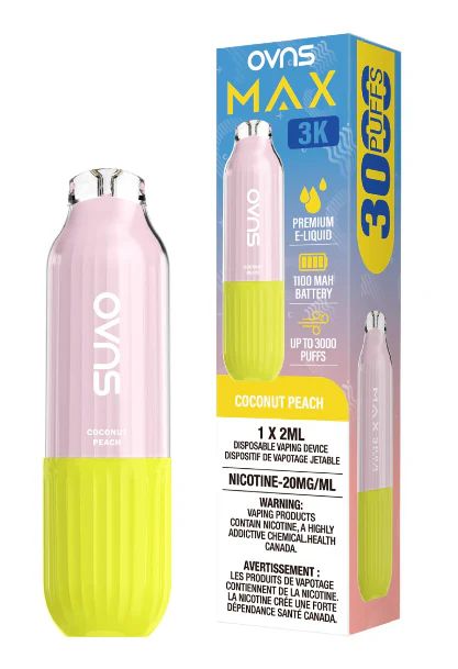 OVNS Max 3000 - Coconut Peach