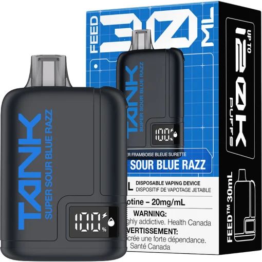Feed Tank 120K - Super Sour Blue Razz