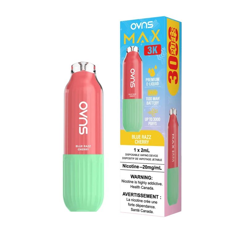 OVNS Max 3000 - Blue Razz Cherry