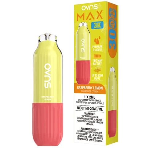 OVNS Max 3000 - Raspberry Lemon
