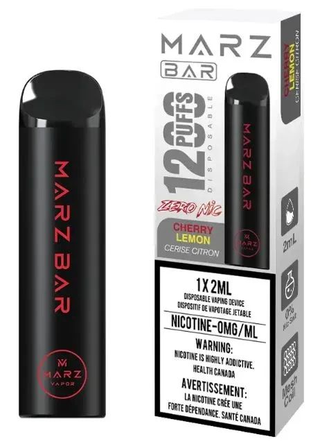 Marz Bar 1200 Zero Nicotine - Cherry Lemon