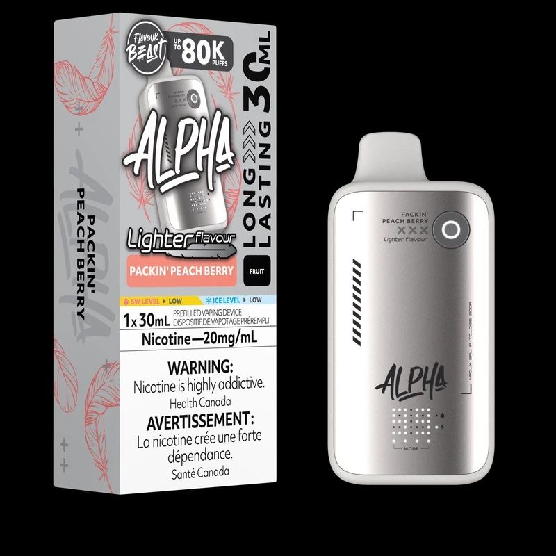 Flavour Beast Alpha Light 80K - Packin' Peach Berry