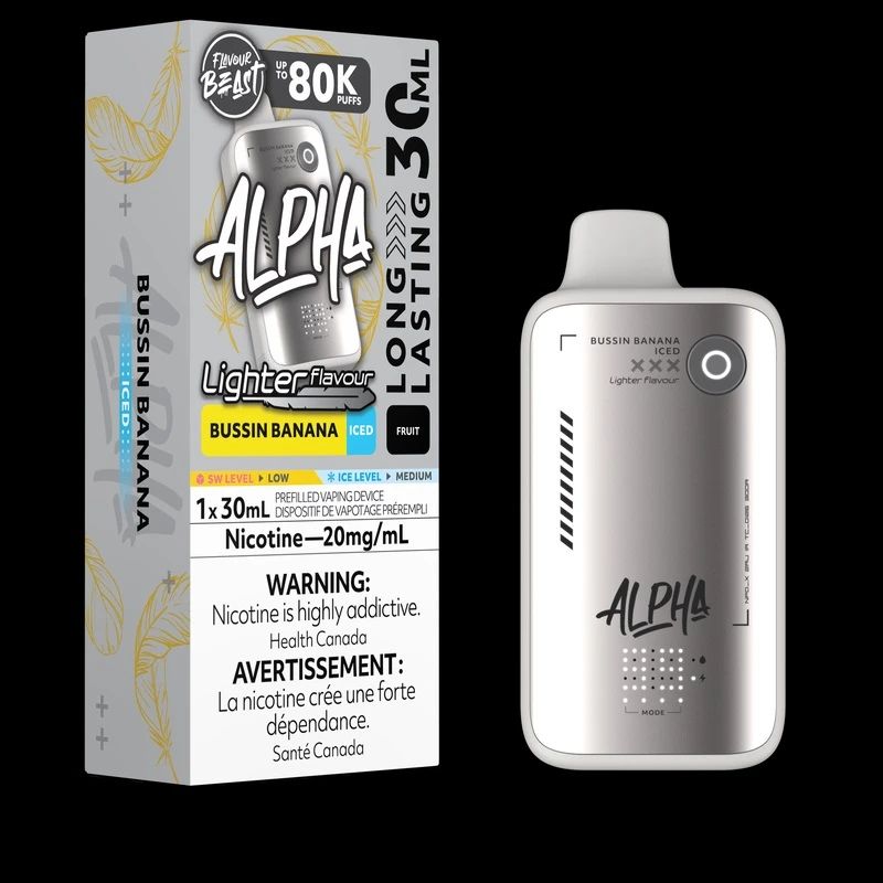 Flavour Beast Alpha Light 80K - Bussin Banana Iced