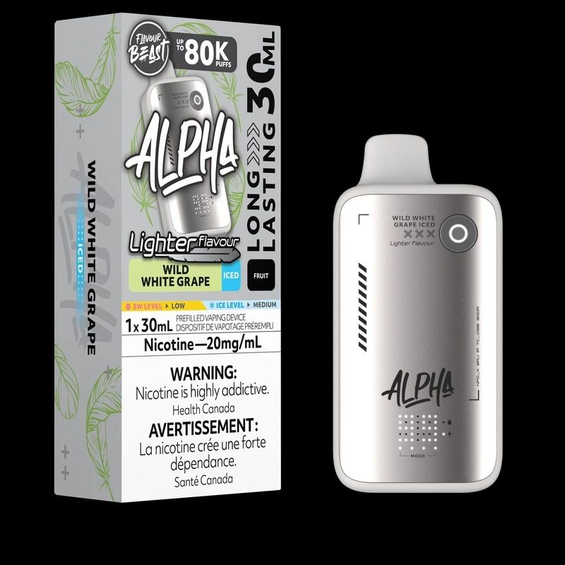 Flavour Beast Alpha Light 80K - Wild White Grape Iced