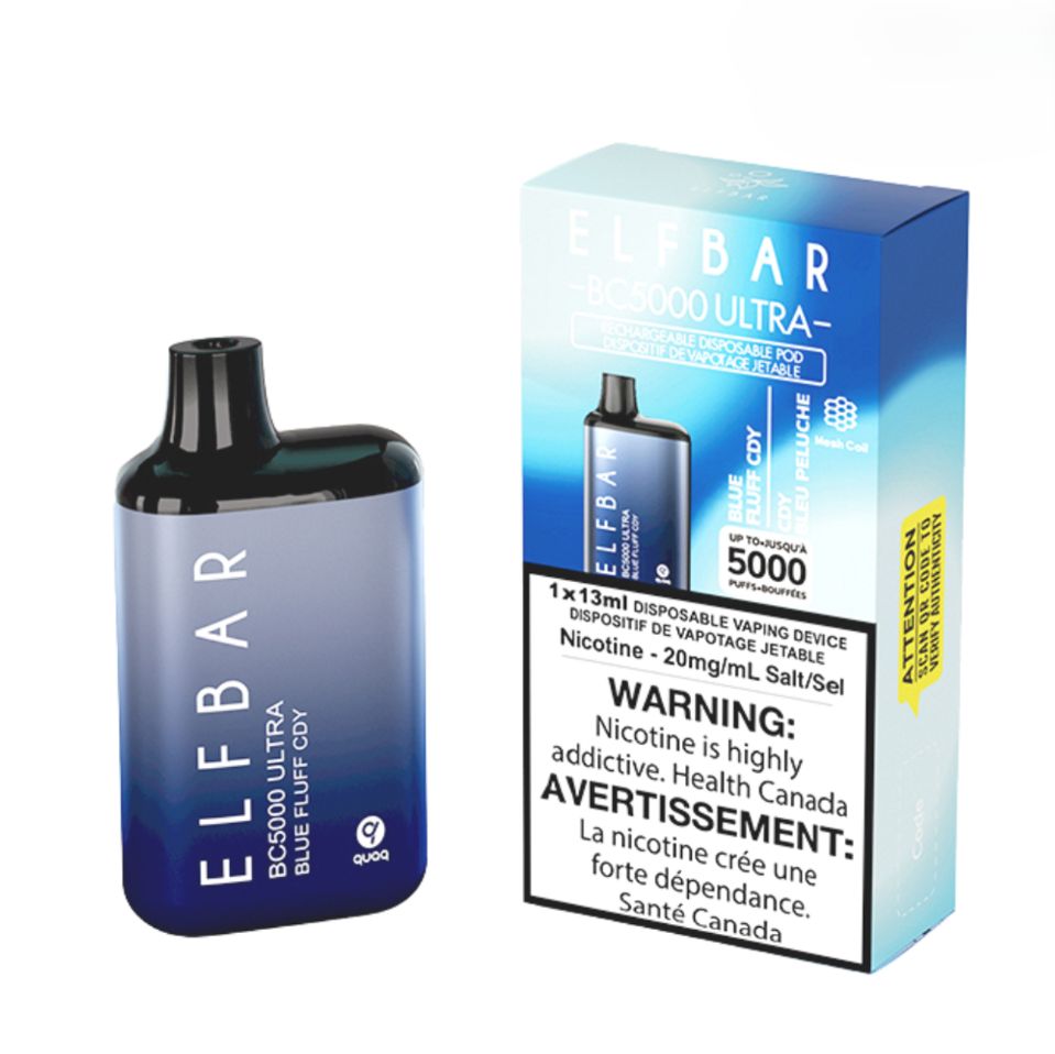 Elf Bar BC5000 Ultra- Blue Fluff CDY