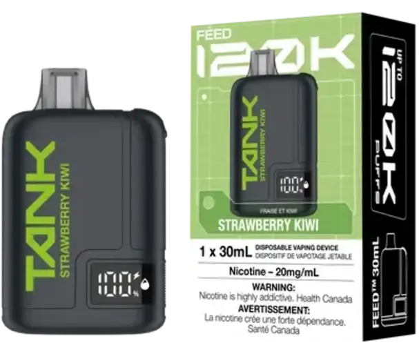 Feed Tank 120K - Strawberry Kiwi