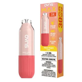 OVNS Max 3000 - Frizzy Peach G Ice