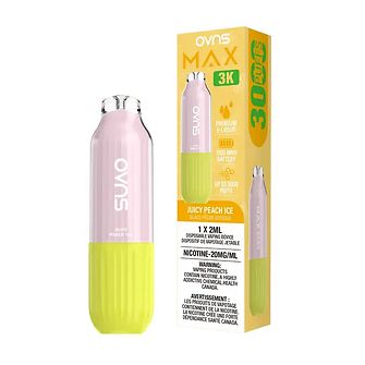 OVNS Max 3000 - Juicy Peach Ice