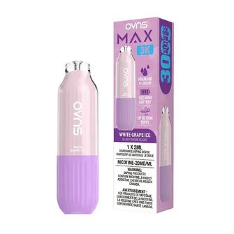 OVNS Max 3000 - White Grape Ice