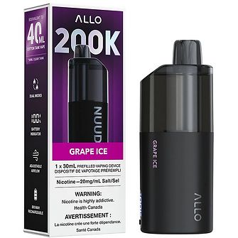 Allo Nuud 200K -  Grape Ice