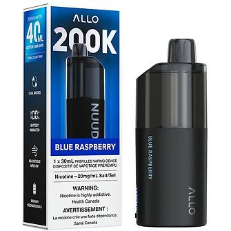 Allo Nuud 200K - Blue Raspberry