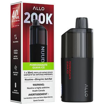 Allo Nuud 200K - Pomegranate Guava Ice