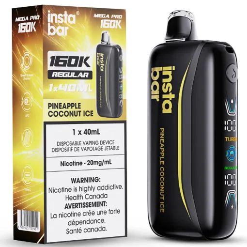 Instabar Mega Pro 160K - Pineapple Coconut Ice