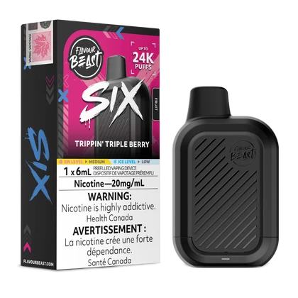 Flavour Beast SIX 24K - Trippin' Triple Berry