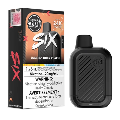 Flavour Beast SIX 24K - Jumpin' Juicy Peach