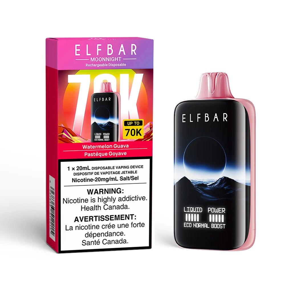 Elf Bar Moonnight 70k - Watermelon Guava