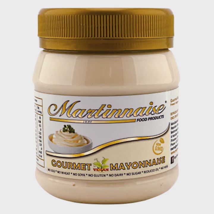 Martinnaise - Vegan - Gourmet Egg Free Mayonnaise - 400g
