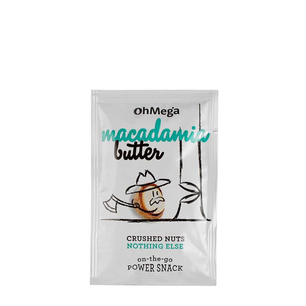 Oh Mega - Macadamia Nut Butter sachets - 32g