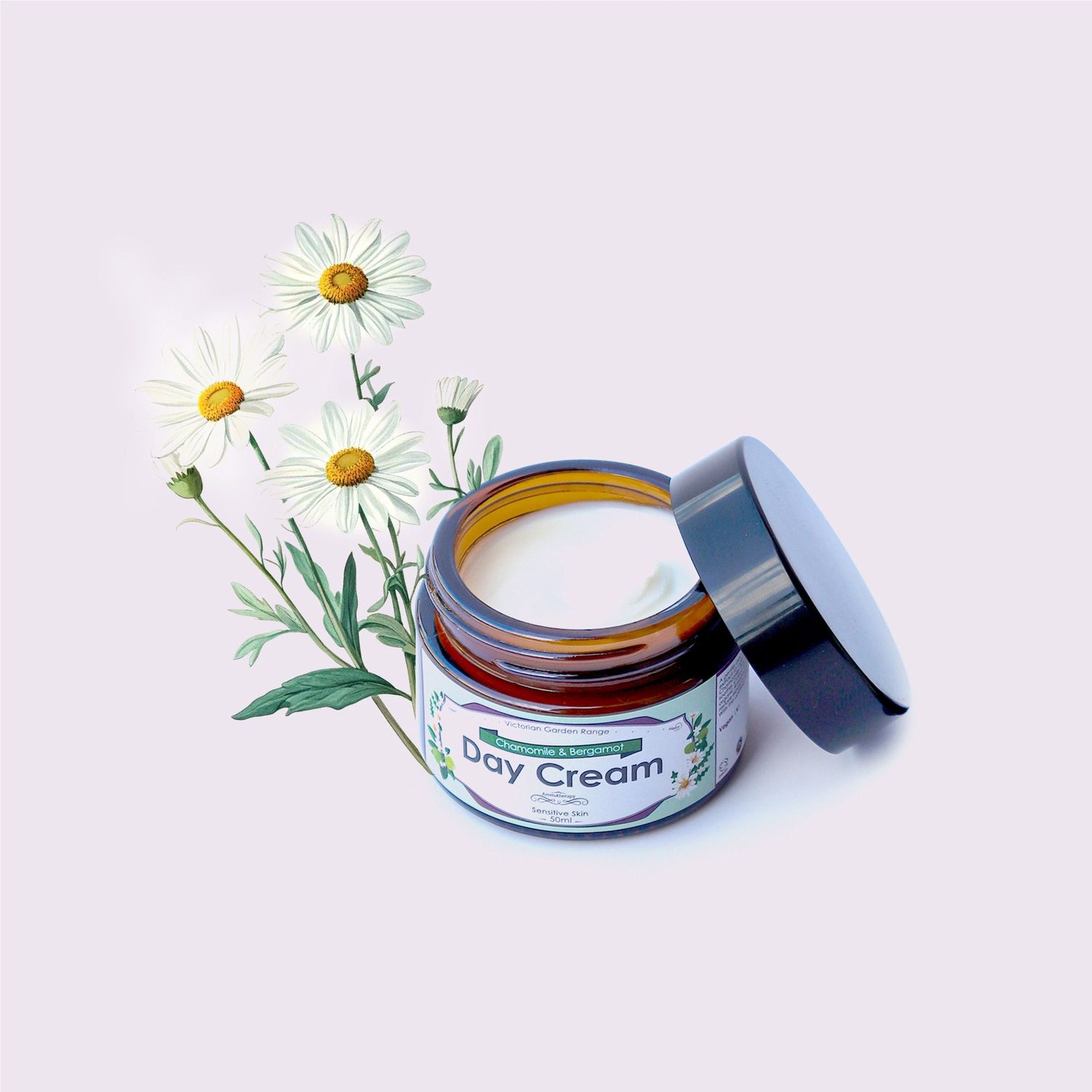 The Victorian Garden - Chamomile &amp; Bergamot Day Cream - 50ml