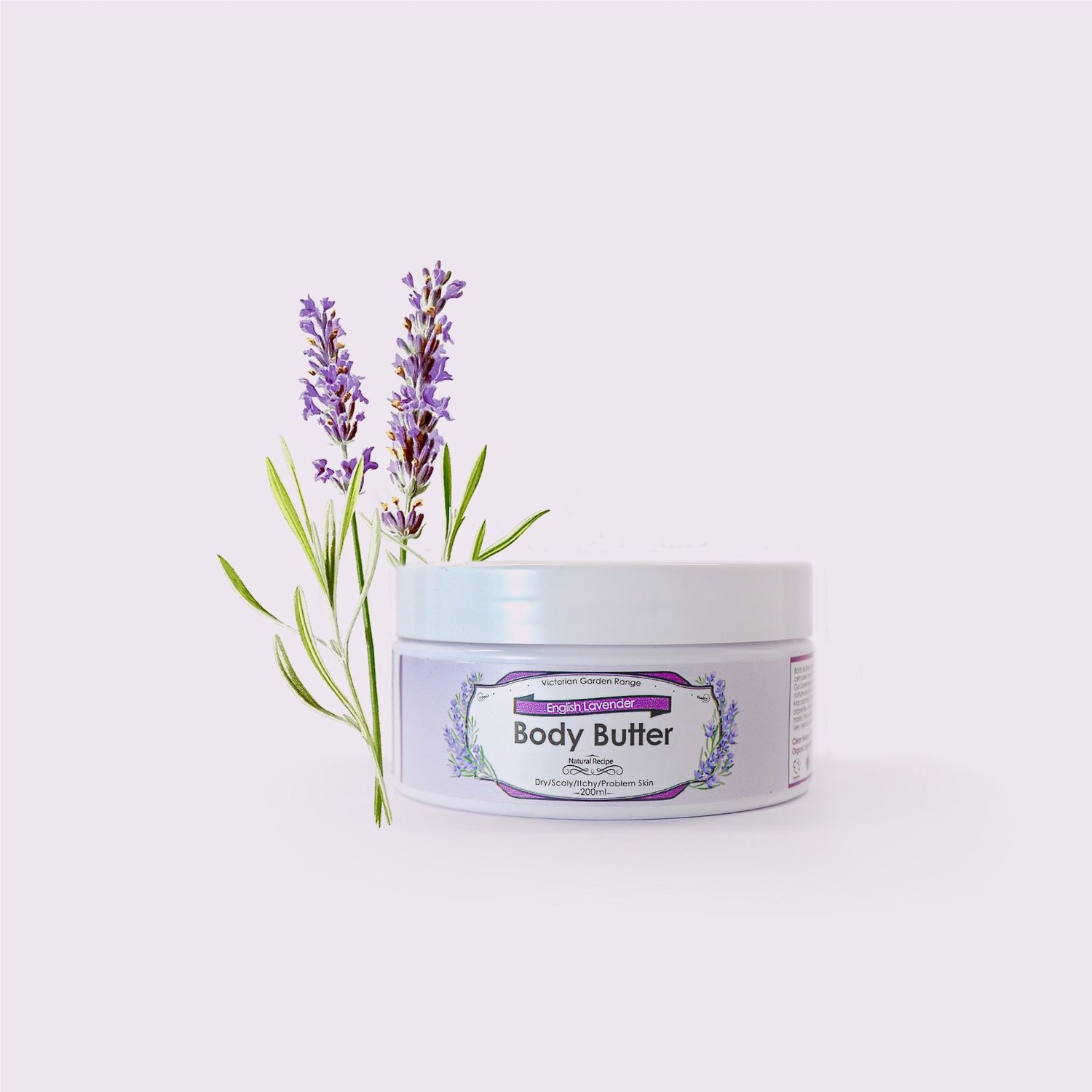 The Victorian Garden - English Lavender Body Butter - 200ml