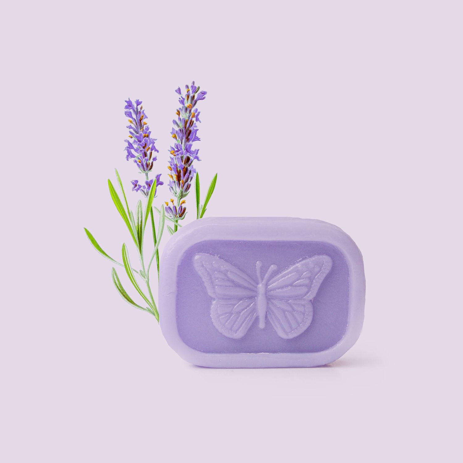 The Victorian Garden - Lavender Butterfly Soap - 120g