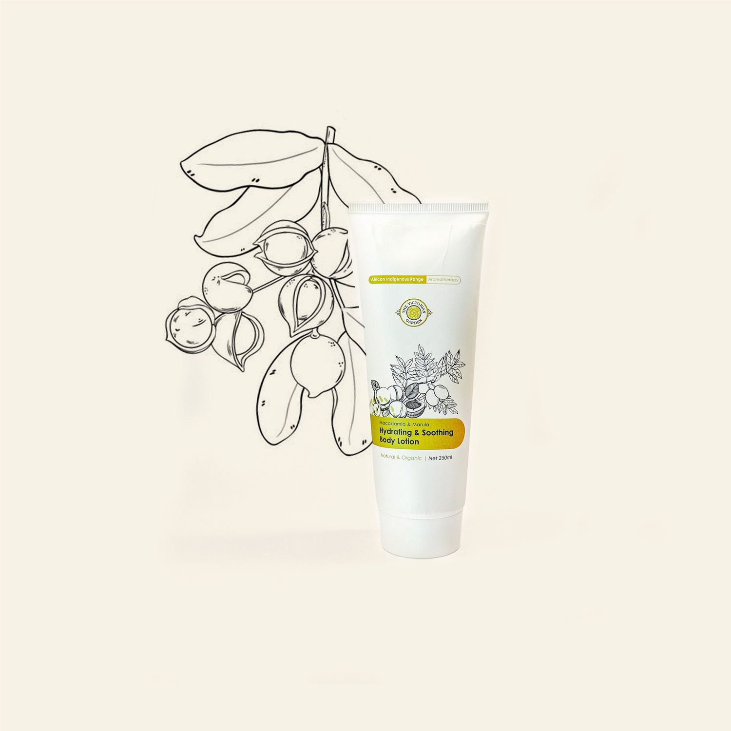 The Victorian Garden - Macadamia &amp; Marula Body Lotion - 250ml