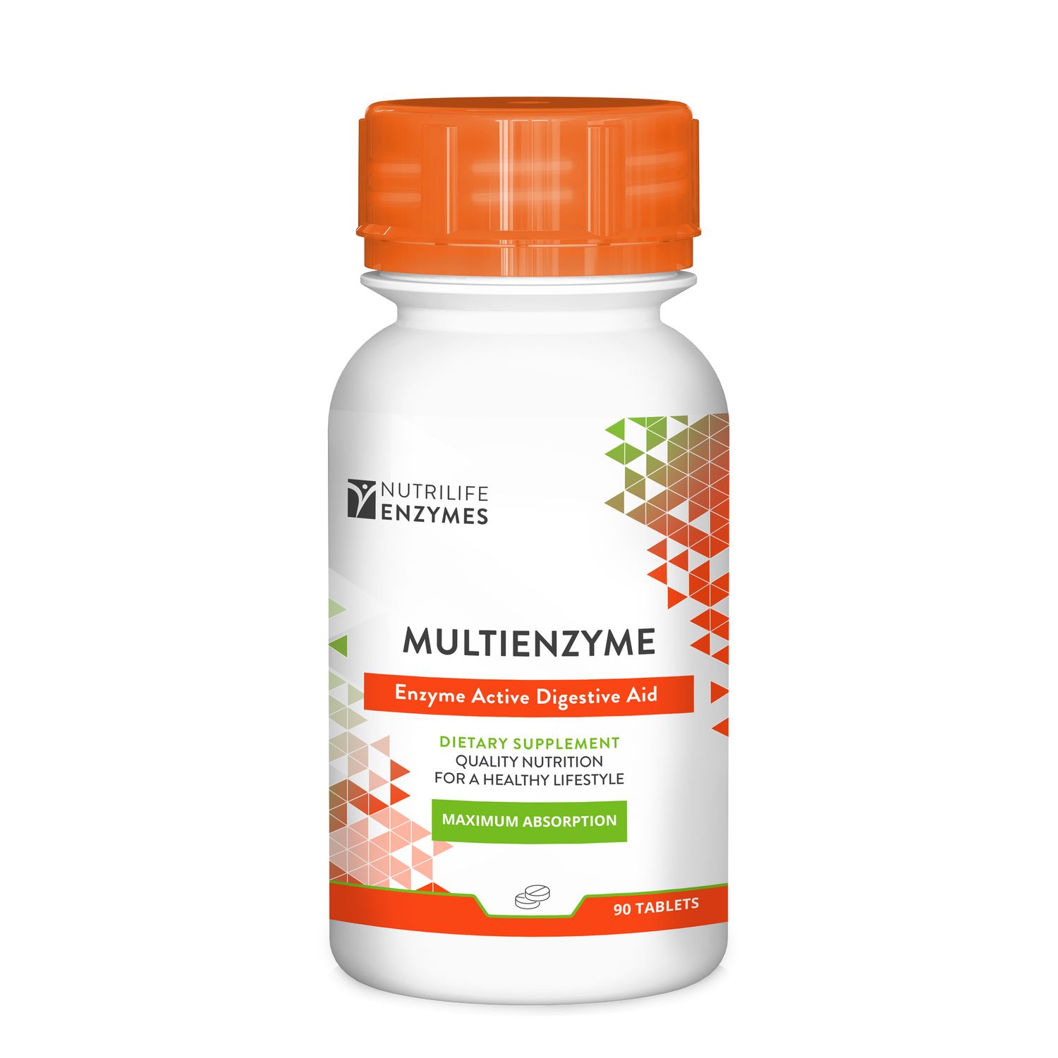 Nutrigreen - Nutrigreen - Multienzyme - 90 Tablets