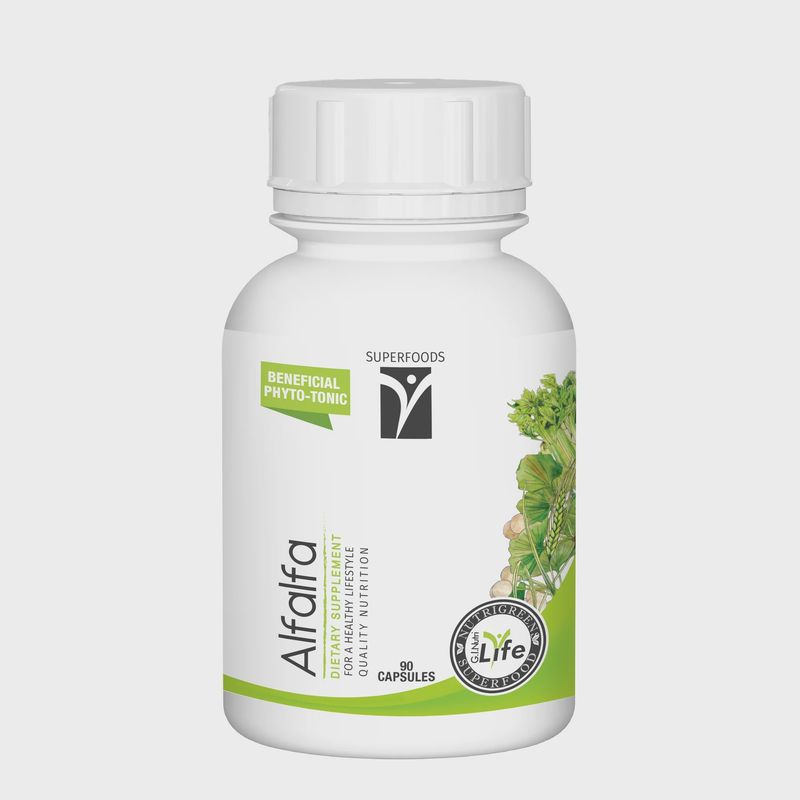 Nutrigreen - Alfalfa - 90 Capsules