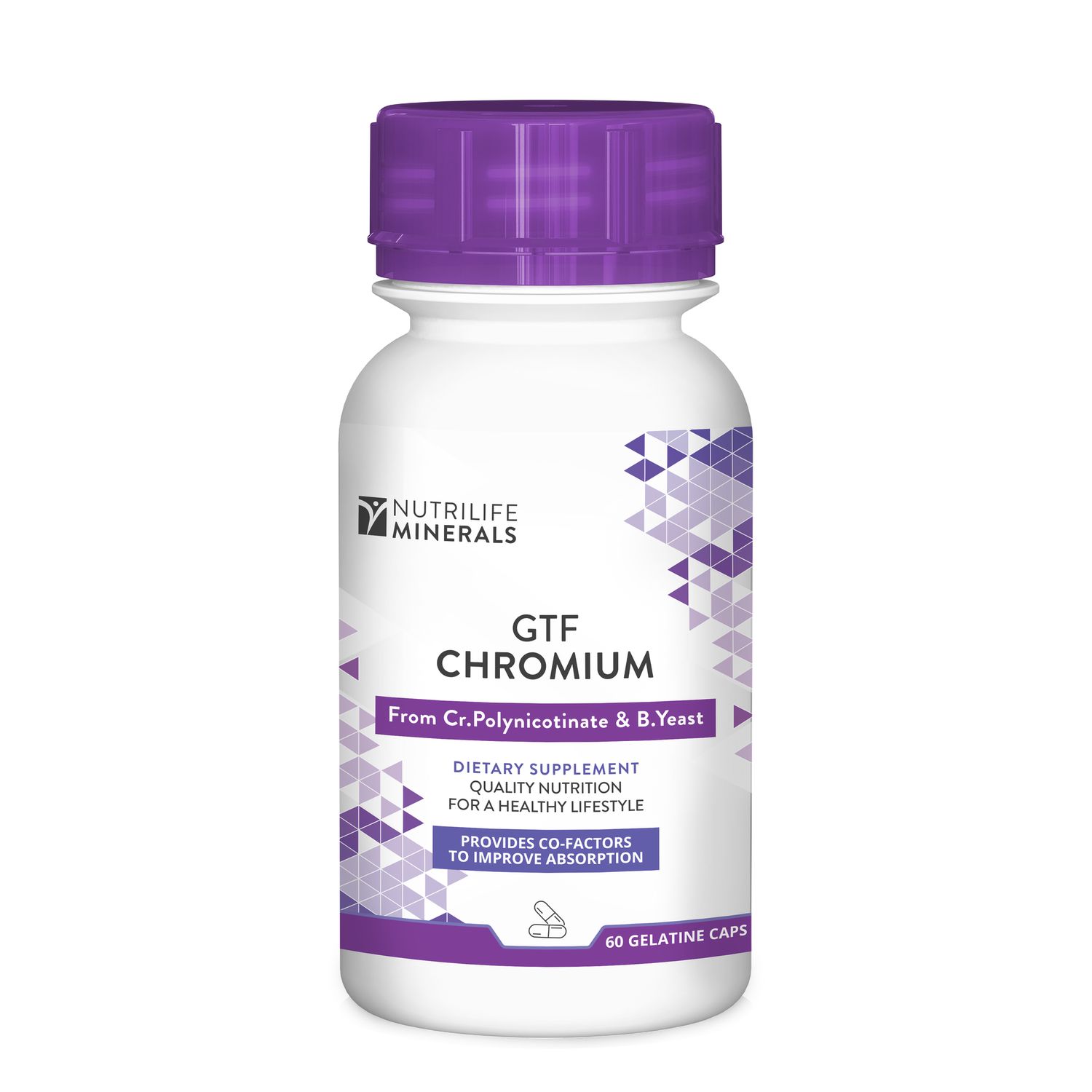 Nutrigreen - Nutrilife Minerals - GTF Chromium - 60 capsules