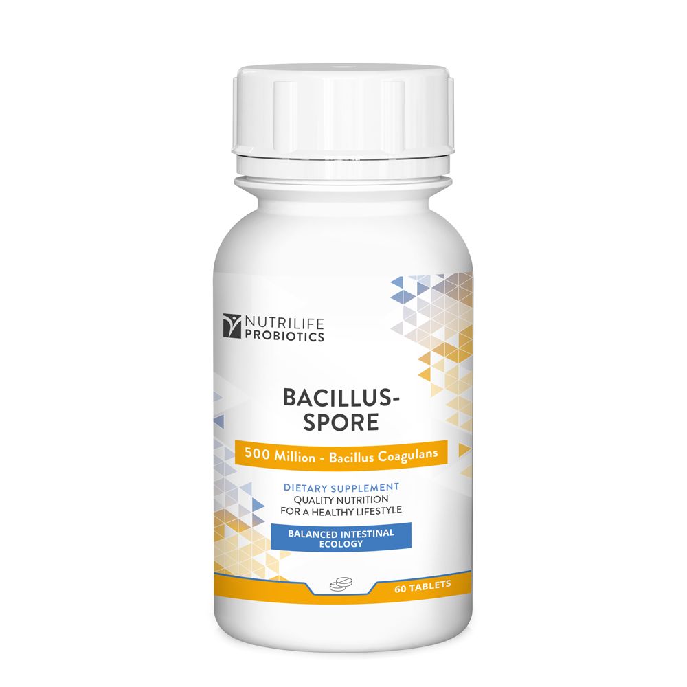 Nutrigreen - Nutrilife Probiotics - Bacillus-Spore  - 60 Tablets