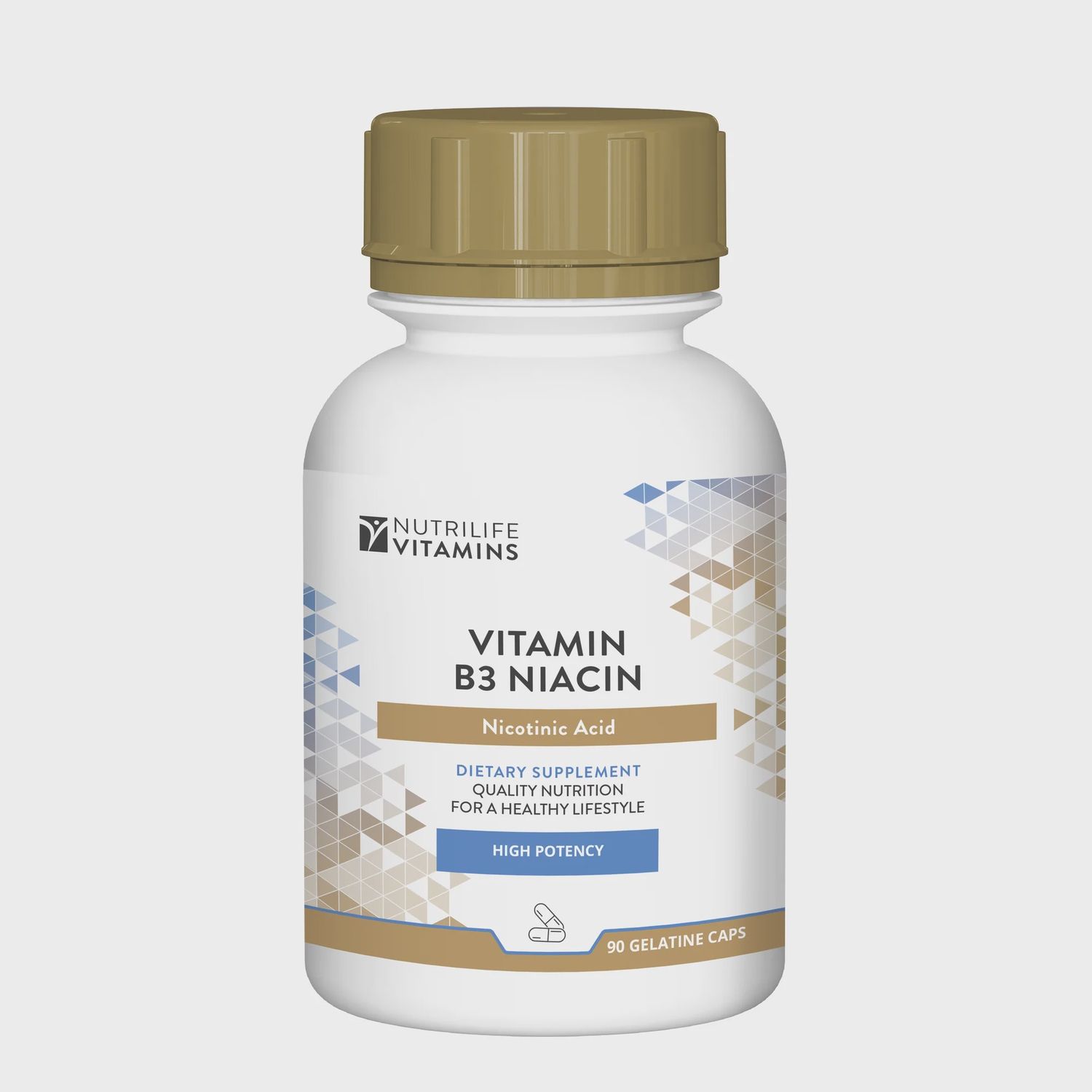 Nutrigreen - Nutrilife Vitamins - Vita B3 Naicin - 90 capsules