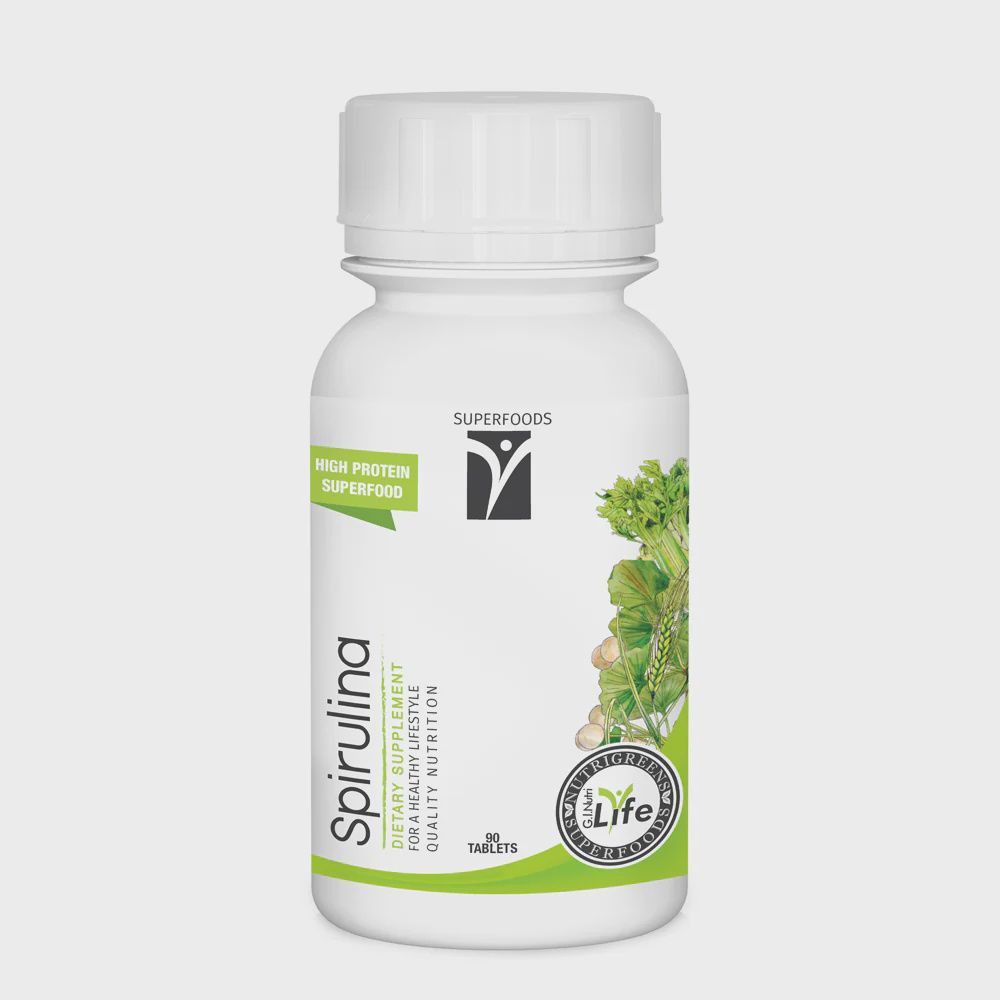 Nutrigreen - Spirulina - 90 Tablets