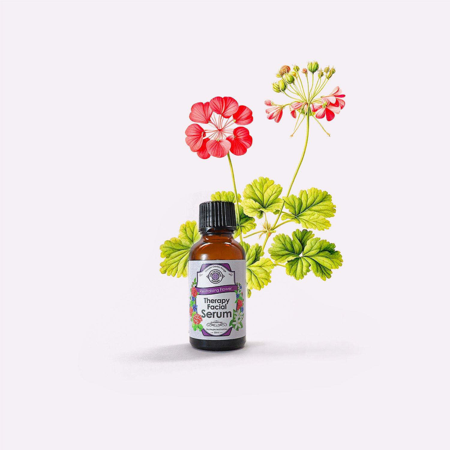 The Victorian Garden - Revitalising Flower Therapy Facial Serum - 30ml