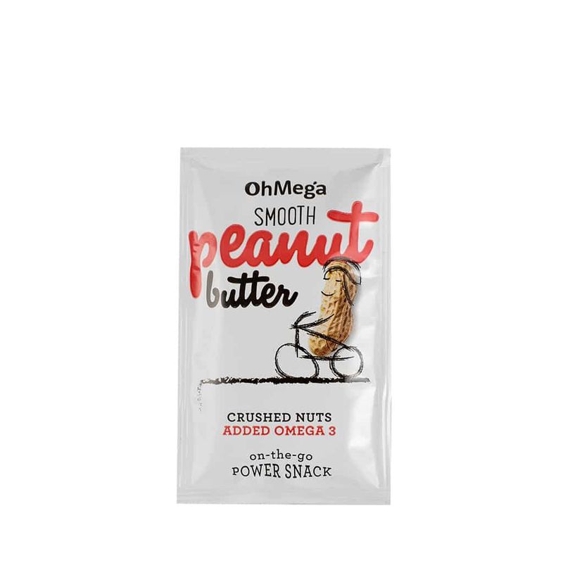 Oh Mega - Peanut Butter - Smooth sachets - 32g