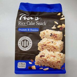 Tia's Muesli - Rice Cake - Peanut &amp; Raisins - 200g