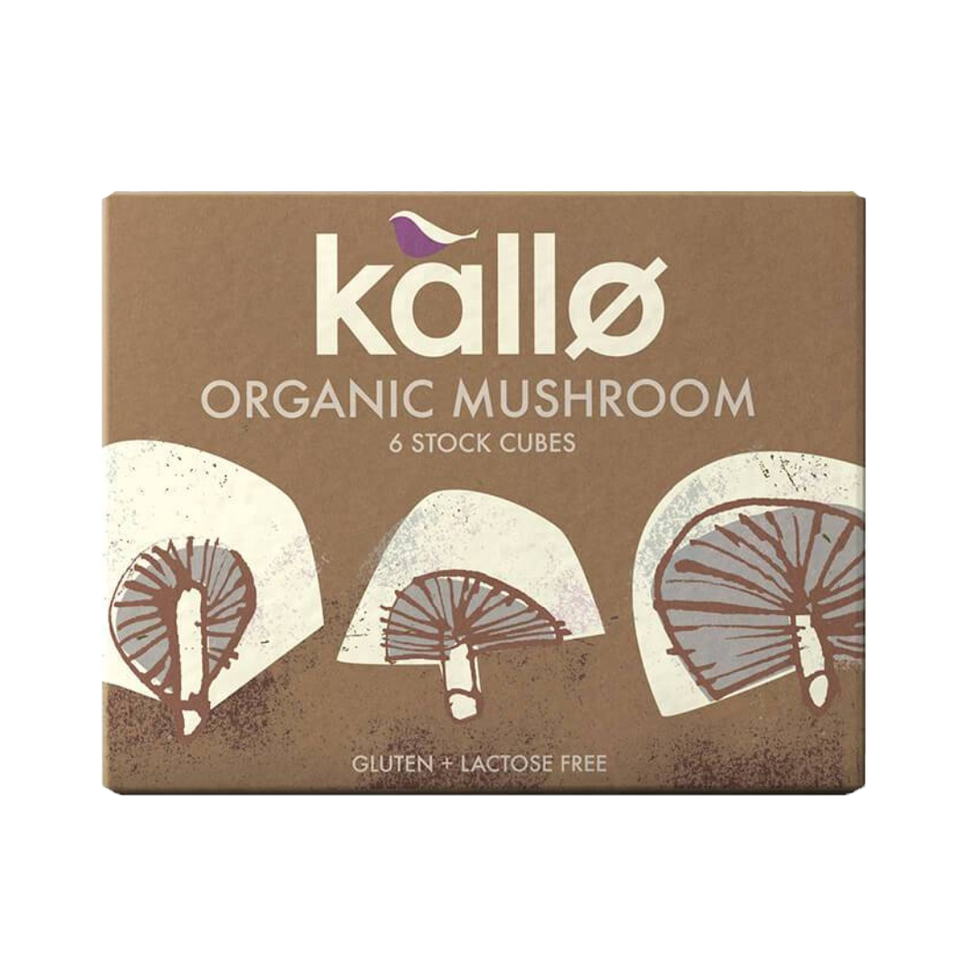 Kallo - Organic Mushroom Stock Cubes - 66g