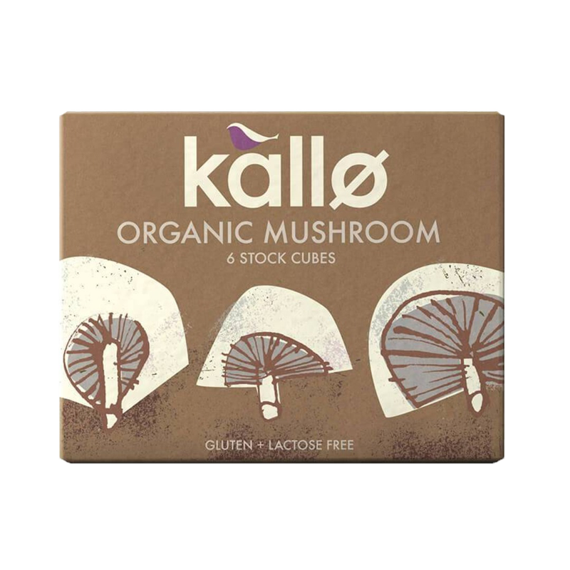Kallo - Organic Mushroom Stock Cubes - 66g