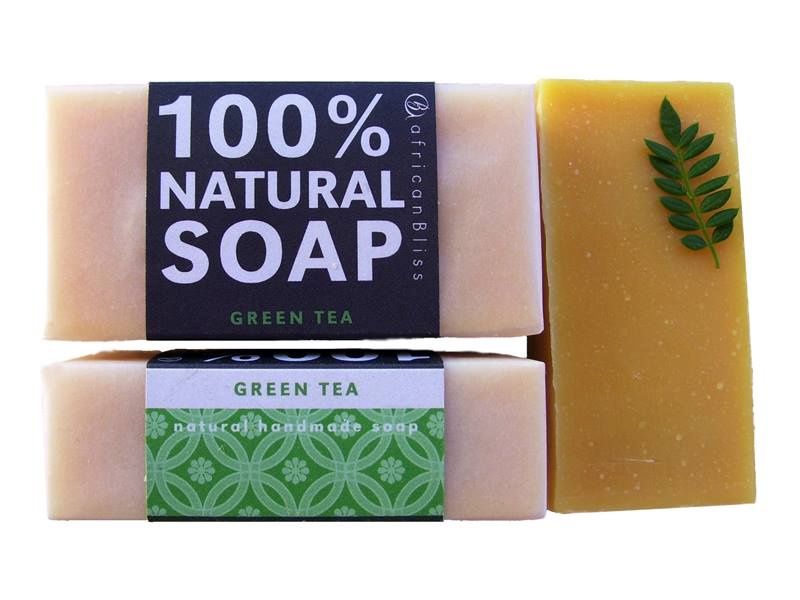 African Bliss - Green Tea Soap Bar - 100g