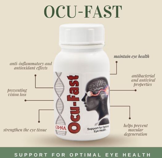 DNA Biopharm - Ocu-Fast Capsules - 60's