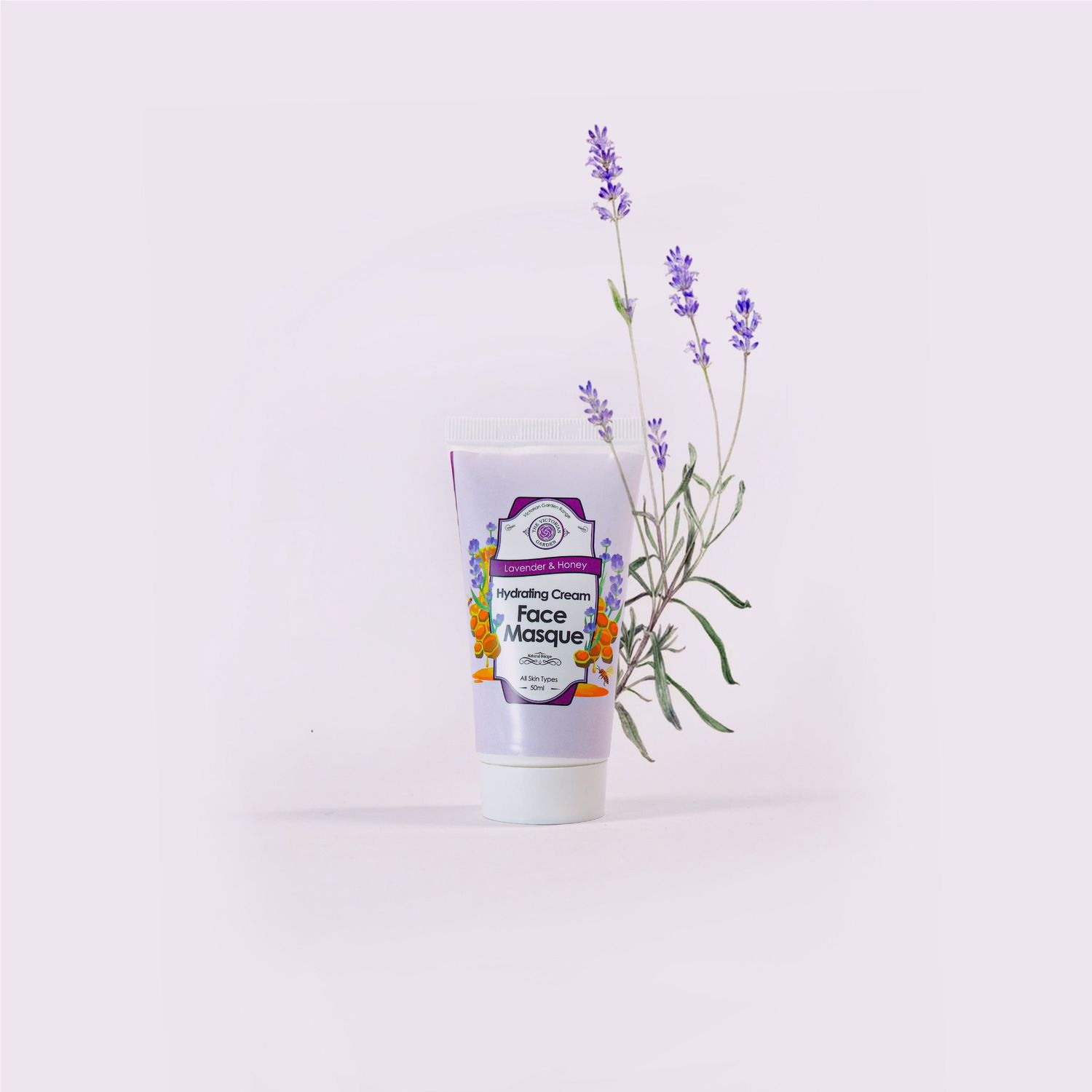 The Victorian Garden - Lavender &amp; Honey Hydrating Cream Face Mask - 100g