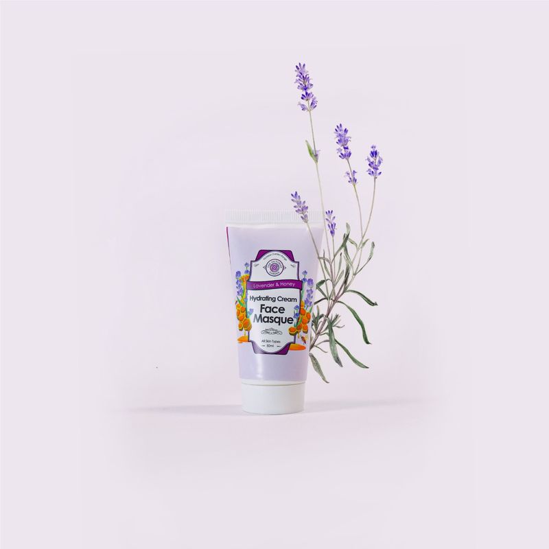 The Victorian Garden - Lavender &amp; Honey Hydrating Cream Face Mask - 100g