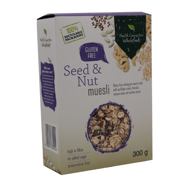 Health Connection Wholefoods - Seed &amp; Nut Muesli - 300g