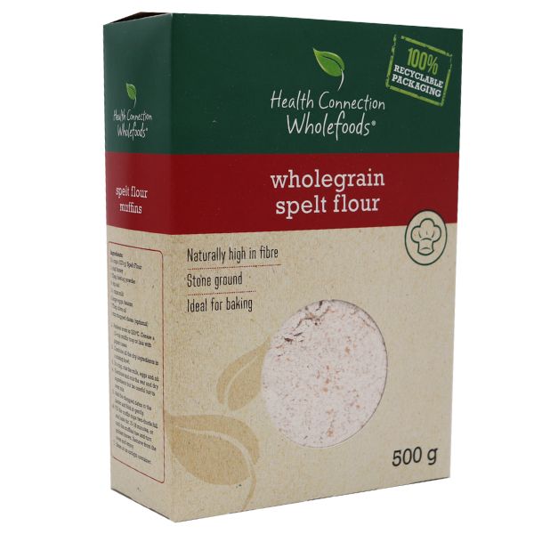 Health Connection Wholefoods - Spelt Flour, Wholegrain - 500g