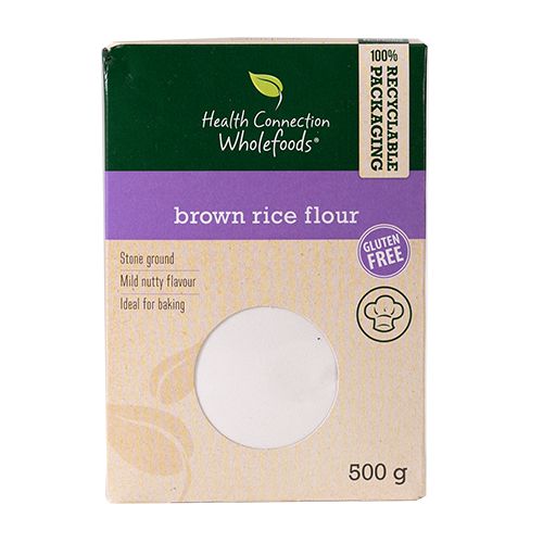 Health Connection Wholefoods - Rice Flour, Brown, Stoneground - 500g