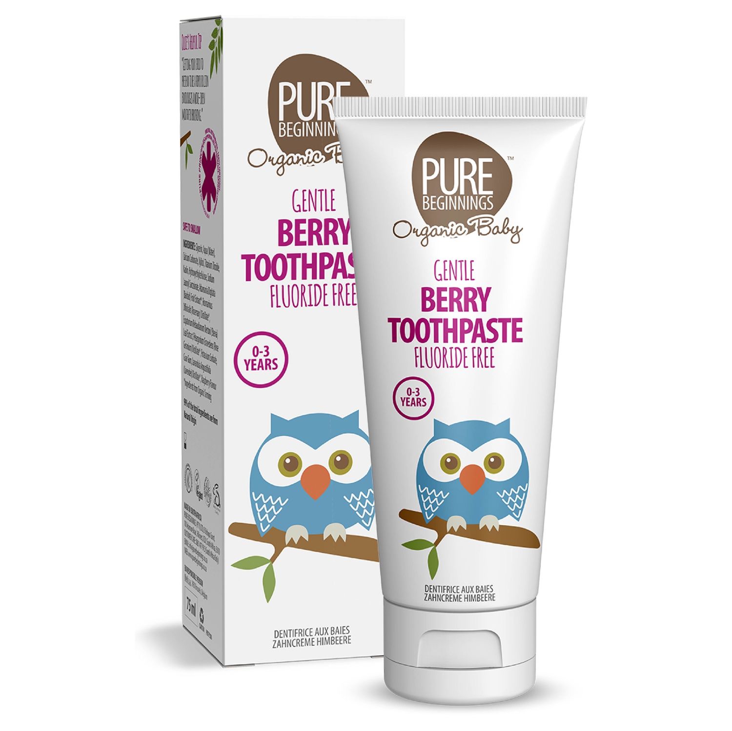 Pure Beginnings - Berry Toothpaste with Xylitol - 75ml