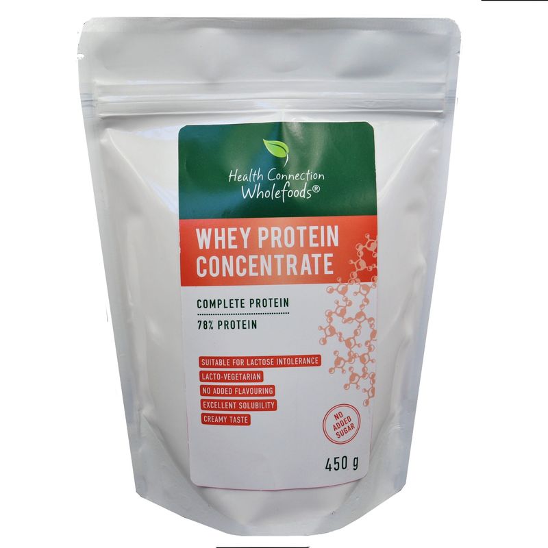 Health Connection Wholefoods - Whey Protein Concentrate - 450g